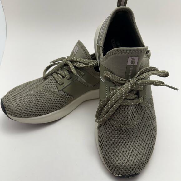 New Balance Nergize V1 Slip-On Army Green Sneaker, Women's Size 8 - Picture 2 of 10